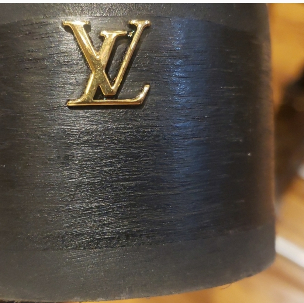Nwt Louis Vuitton Monogram Brown Ankle Boots Size 39.5 Sold Out - Picture 7 of 13